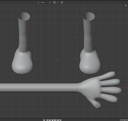 Stylized arms and legs preview image